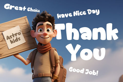 ASTROKIDS - Game Font Font Mozarella 