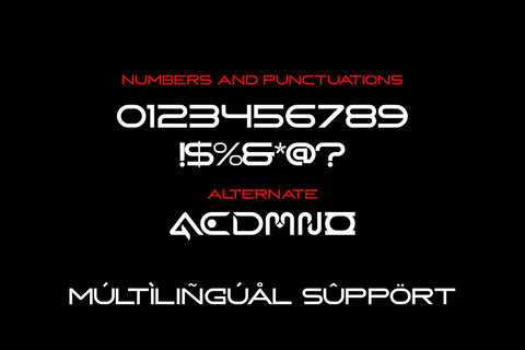 Astron Kidos - Clean Futuristic Font Font Mozzatype 