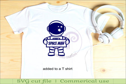 Astronaut name sign svg laser cut file SVG APInspireddesigns 