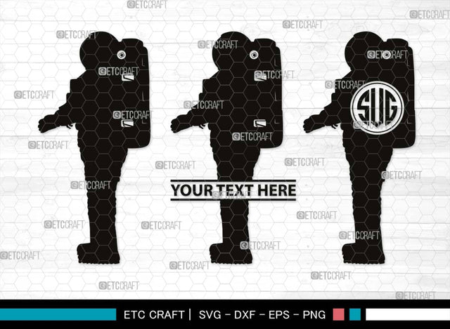 Astronauts Monogram, Astronauts Silhouette, Astronauts SVG, Space Suit Svg, Space Man Svg, Planet Svg, Space Ship Svg, SB00514 SVG ETC Craft 