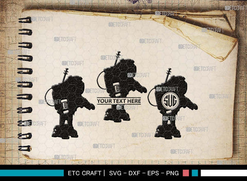 Astronauts Monogram, Astronauts Silhouette, Astronauts SVG, Space Suit Svg, Space Man Svg, Planet Svg, Space Ship Svg, SB00514 SVG ETC Craft 