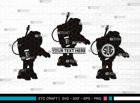 Astronauts Monogram, Astronauts Silhouette, Astronauts SVG, Space Suit Svg, Space Man Svg, Planet Svg, Space Ship Svg, SB00514 SVG ETC Craft 
