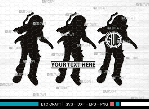 Astronauts Monogram, Astronauts Silhouette, Astronauts SVG, Space Suit Svg, Space Man Svg, Planet Svg, Space Ship Svg, SB00514 SVG ETC Craft 