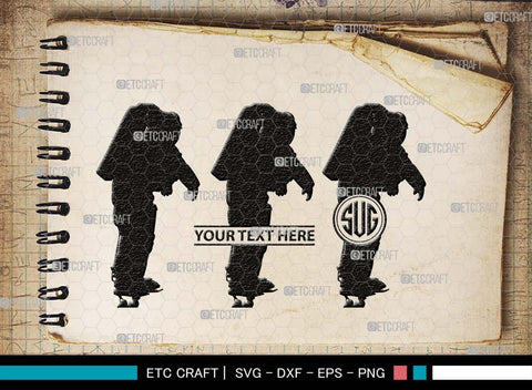 Astronauts Monogram, Astronauts Silhouette, Astronauts SVG, Space Suit Svg, Space Man Svg, Planet Svg, Space Ship Svg, SB00514 SVG ETC Craft 