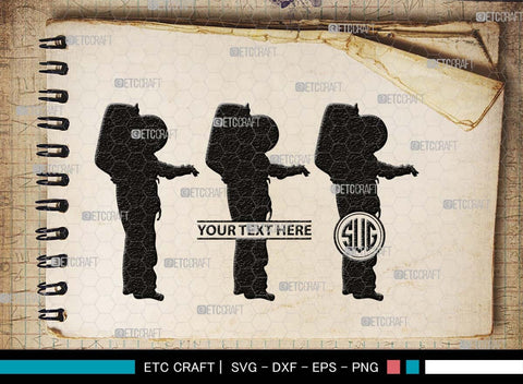 Astronauts Monogram, Astronauts Silhouette, Astronauts SVG, Space Suit Svg, Space Man Svg, Planet Svg, Space Ship Svg, SB00514 SVG ETC Craft 