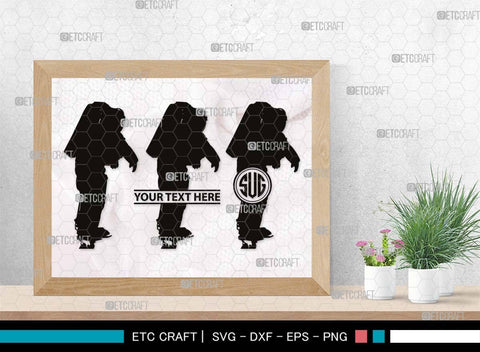 Astronauts Monogram, Astronauts Silhouette, Astronauts SVG, Space Suit Svg, Space Man Svg, Planet Svg, Space Ship Svg, SB00514 SVG ETC Craft 