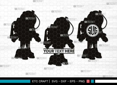 Astronauts Monogram, Astronauts Silhouette, Astronauts SVG, Space Suit Svg, Space Man Svg, Planet Svg, Space Ship Svg, SB00514 SVG ETC Craft 