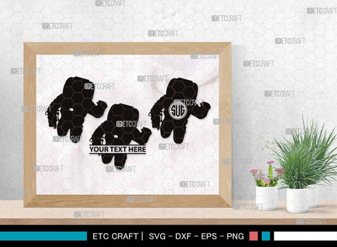 Astronauts Monogram, Astronauts Silhouette, Astronauts SVG, Space Suit Svg, Space Man Svg, Planet Svg, Space Ship Svg, SB00514 SVG ETC Craft 