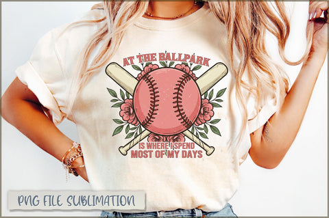 At the ballpark is where i spend most of my days Sublimation Sublimation Shetara Begum 