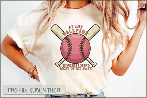 At the ballpark is where i spend most of my days Sublimation Sublimation Shetara Begum 