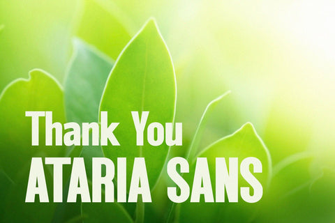Ataria - Modern Condensed Sans Font studioalmeera 
