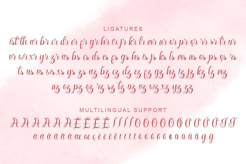 Athena Wedding Font Prasetya Letter 