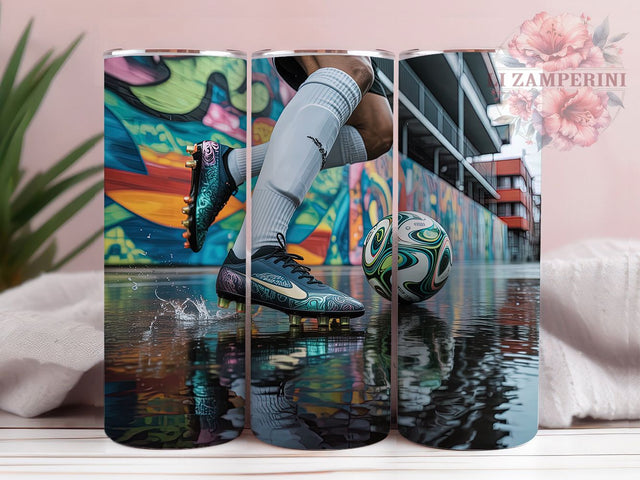 Athlete Soccer Silhouette Tumbler, Soccer Wrap PNG, 20oz Tumbler Design, Sports Tumbler Wrap, Soccer Silhouette PNG, Sublimation Soccer Wrap, Athlete Tumbler Design Sublimation Li Zamperini 