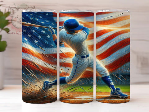 Athletic Baseball Tumbler Wrap, Baseball Tumbler, Player Gift, Sports Drinkware, 20oz Tumbler Wrap, Sublimation Design, Baseball Lover, Athletic Merchandise Sublimation Lara' s Designs 