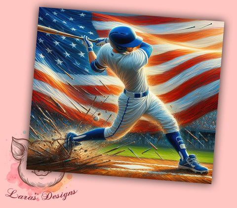 Athletic Baseball Tumbler Wrap, Baseball Tumbler, Player Gift, Sports Drinkware, 20oz Tumbler Wrap, Sublimation Design, Baseball Lover, Athletic Merchandise Sublimation Lara' s Designs 