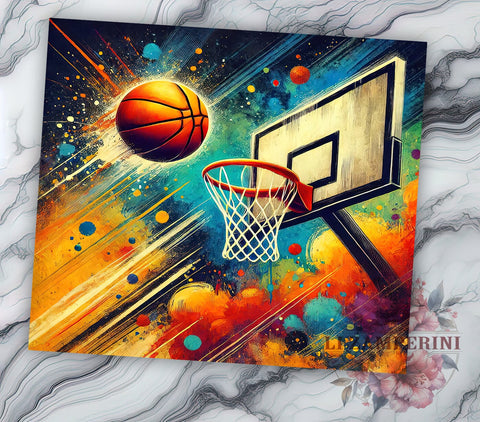 Athletic Basketball Sports Tumbler Wrap, Sports Tumbler Wrap, 20oz Sublimation Tumbler, Basketball Gift, Athletic Drinkware, Custom Sports Decor, Basketball Lover Gift Sublimation Li Zamperini 