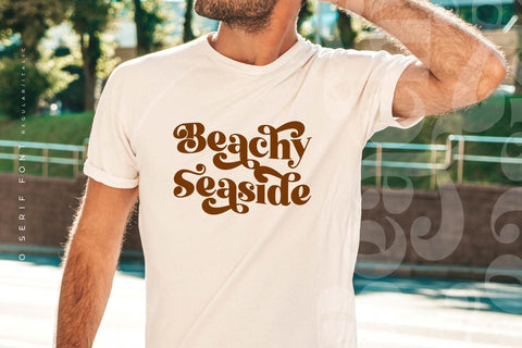 Atlantis Famingo - Retro Serif Font Font Letterena Studios 