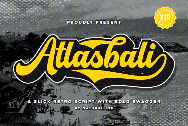Atlasbali Font Studio Natural Ink 