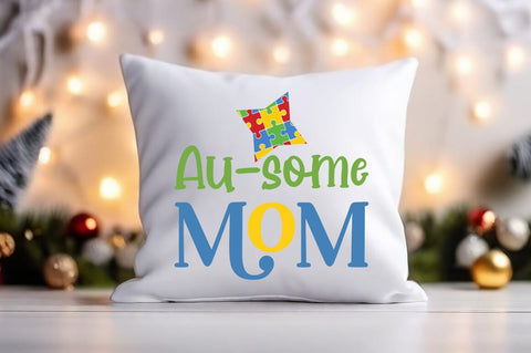 Au-some mom SVG Design SVG Designangry 