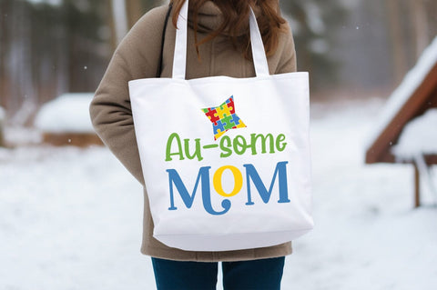 Au-some mom SVG Design SVG Designangry 