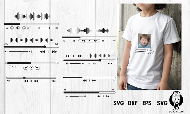 Audio wave svg, sound music equalizer SVG dadan_pm 