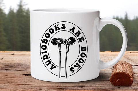 Audiobooks are books svg Design SVG Regulrcrative 