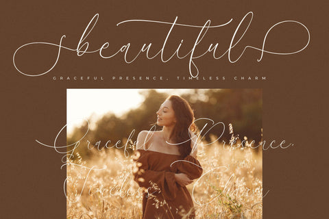 August Sterling - Beauty Calligraphy Script Font Storytype Studio 