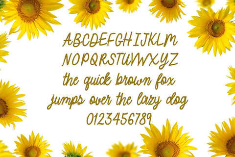 August Vibes Font Misti's Fonts 