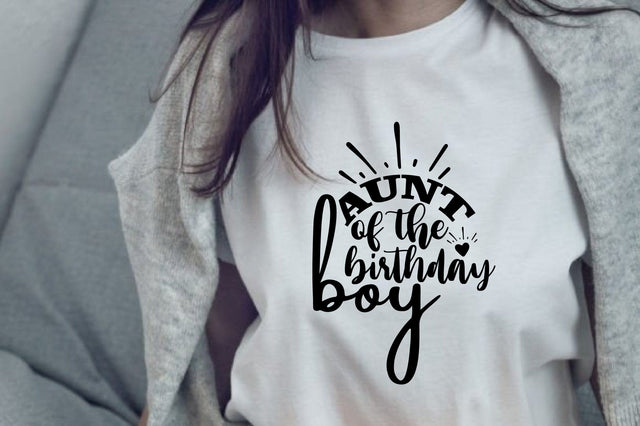 aunt of the birthday boy svg SVG orpitasn 