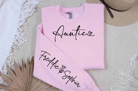 Auntie Sleeve Svg Design SVG Designangry 