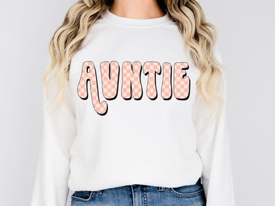 Auntie Spring Check SVG PNG EPS DXF SVG So Fontsy VIP Design Shop 