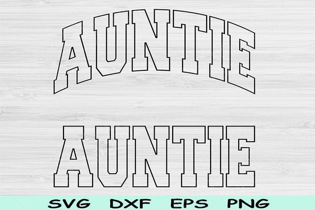 Auntie Svg Png Cut Files, Auntie Shirt Svg, New Aunt Svg Files For Cricut, Aunty Shirt Svg, Cool Aunt Svg Block Sublimation Digital Design SVG TiffsCraftyCreations 