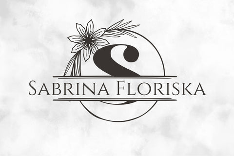 Aurelia Monogram Line Font Dm Letter Studio 