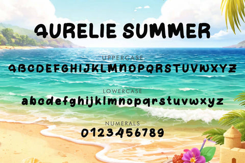 Aurelie Summer Font Prasetya Letter 