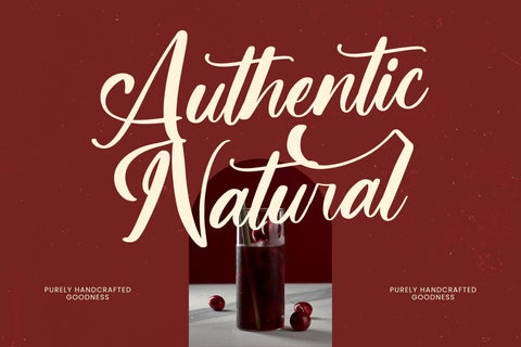 Aurelie Unitem - Bold Calligraphy Font Font Letterena Studios 