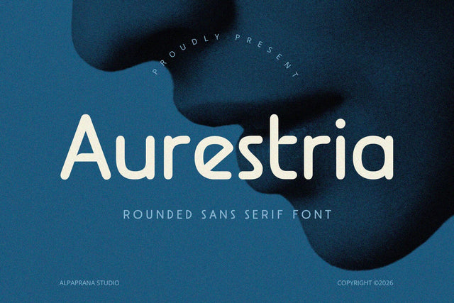 Aurestria - Sans Serif Font Alpaprana Studio 