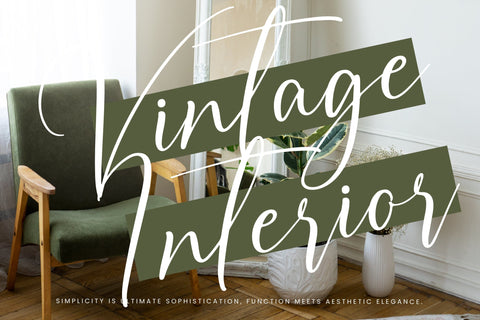 Auronifal Meribant - Modern Signature Font Font Letterena Studios 