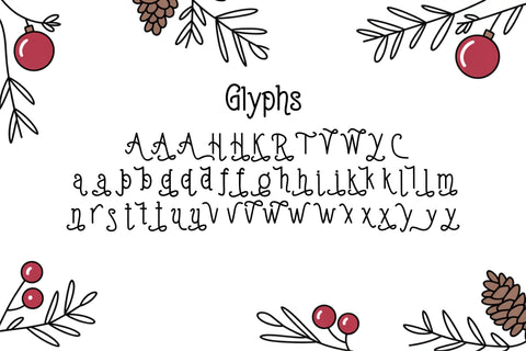 Aurora Night – Cute Celestial Handwritten Display Font Font TonisArtStudio 