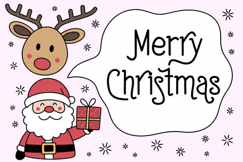 Aurora Night – Cute Celestial Handwritten Display Font Font TonisArtStudio 