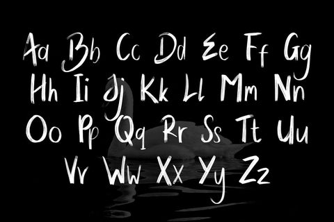 Aurora Smile Font Dm Letter Studio 