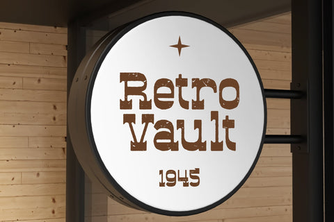 Austin Ghodes - Slab Serif Font Font Letterena Studios 