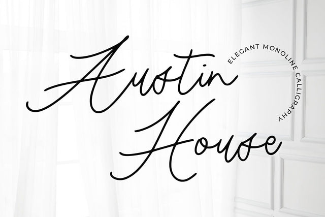 Austin House Font Abo Daniel Studio 