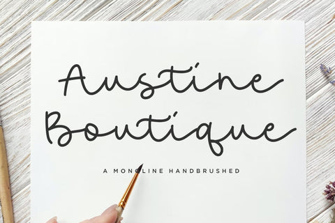 Austine Boutique Font Font Balpirick 