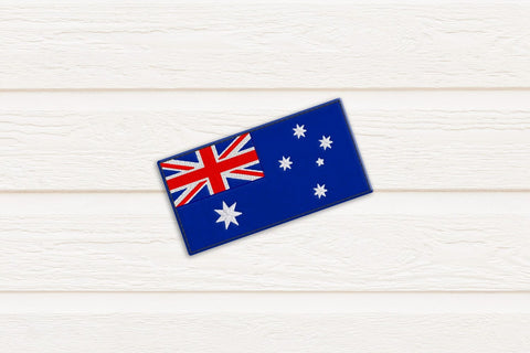 Australian Flag ITH Feltie Applique Embroidery Embroidery/Applique DESIGNS Risa Rocks It 