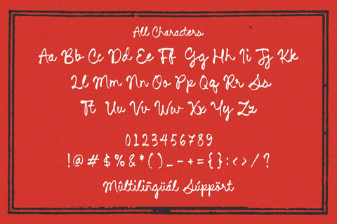 Austrian Torte - Handbrushed Font Font Timur type 