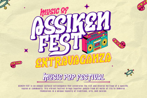 Ausyeik - Display Font Font twinletter 