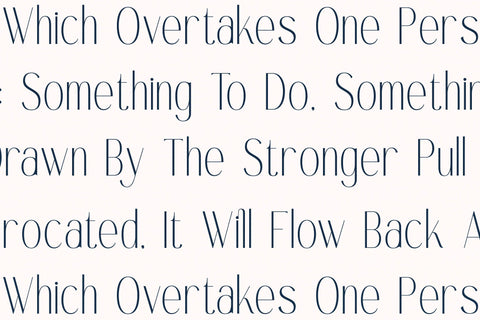 Authentic Megarilo - Modern Sans Serif Font Letterena Studios 