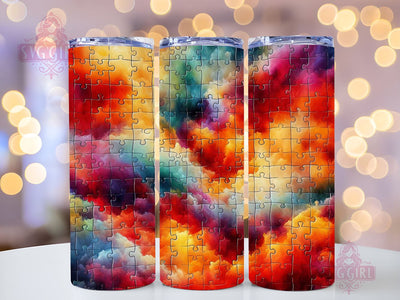 Autism 20oz Tumbler Wrap Sublimation Design, Straight Tapered Tumbler Wrap, Autism Awareness Tumbler Png, Instant Digital Download Sublimation SvggirlplusArt 