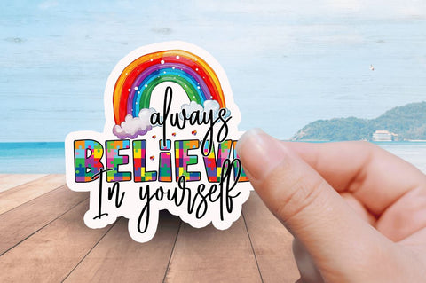 Autism Awareness Sticker Bundle Sublimation Regulrcrative 