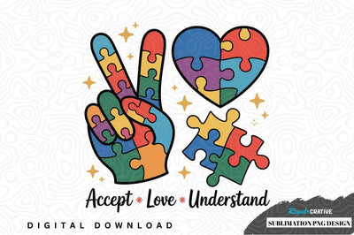 Autism awareness sublimation png design Sublimation Regulrcrative 